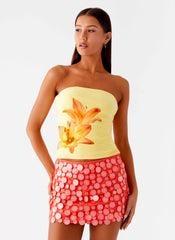 Danta Strapless Top