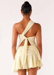Delight Me Asymmetrical Top