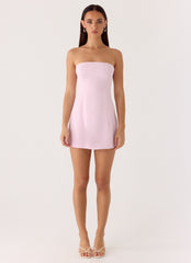 Della Strapless Mini Dress