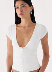 Derrie White Top