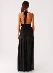 Dione Halter Maxi Dress