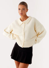 Dorian Button Knit Sweater