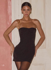 Drivers Seat Strapless Mini Dress