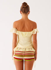 Dylan Off Shoulder Top