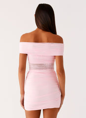 Either Way Off Shoulder Mini Dress