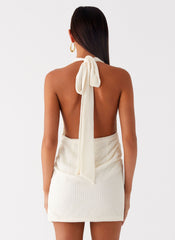 Eleanora Plunge Mini Dress