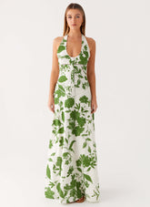 Ember Valley Cotton Maxi Dress