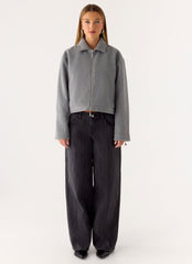Enzo Faux Wool Jacket