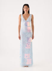 Erinah Sequin Maxi Dress