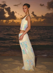 Erinah Sequin Maxi Skirt