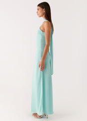 Eternelle Square Neck Maxi Dress