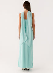 Eternelle Square Neck Maxi Dress