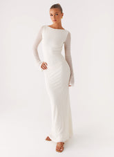 Ethereal Long Sleeve Maxi Dress