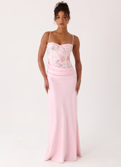 Euphoric Beaded Maxi Dress