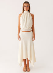 Evaden Backless Top
