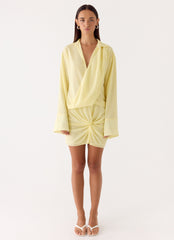 Farretti Shirt Mini Dress