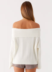 Federica Off Shoulder Knit