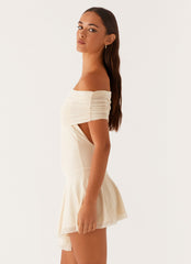 Finola Off Shoulder Mini Dress