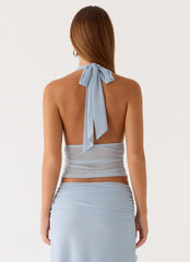 Fleur Power Halter Top