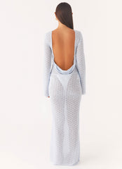 Flirty Knitted Maxi Dress