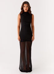 Fondly Mesh Maxi Dress