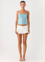 French Exit Sequin Top