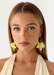 Frosted Citrus Earrings
