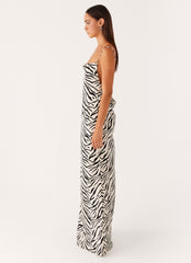 Gianni Cowl Maxi Dress