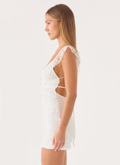 Giulia Lace Mini Dress