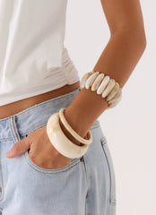 Golden Arc Bangles