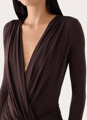 Gustin Long Sleeve Sash Maxi Dress