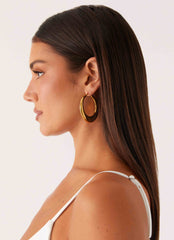 Harri Hoop Earrings