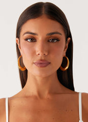 Harri Hoop Earrings
