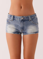 Headland Low Rise Denim Shorts