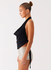 Hexa Cowl Top