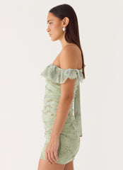 Hidden Gesture Mini Dress