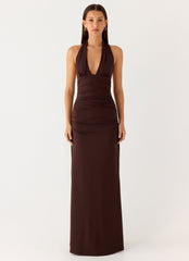 Ilaria Halter Maxi Dress