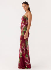 Iroha Strapless Maxi Dress