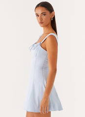 Jamaya Tie Mini Dress