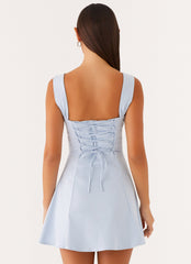 Jamaya Tie Mini Dress