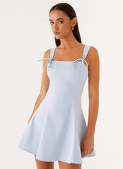Jamaya Tie Mini Dress