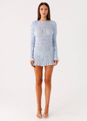Jasy Long Sleeve Mini Dress