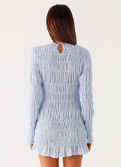Jasy Long Sleeve Mini Dress