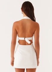 Julianna Linen Mini Dress