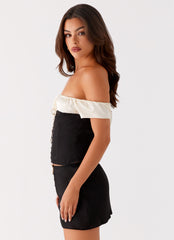 Justice Off Shoulder Top