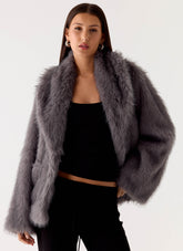 Katiana Faux Fur Jacket