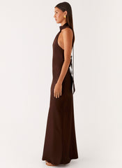 Keena Scarf Maxi Dress