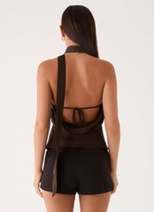 Keena Scarf Top