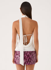 Keena Scarf Top