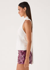 Keena Scarf Top